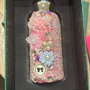 Stainless Steel Thermos Cup Small Daisy Inlaid Diamond Food Grade Mini Portable‎